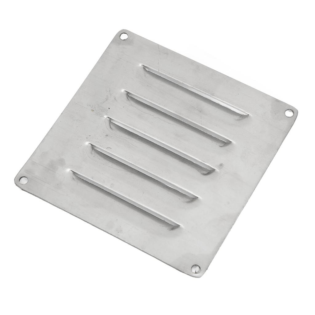 Boat Cabin Vents 12x12cm Stainless Steel Boat Air Vent Professional Corrosion Resistant Shutter