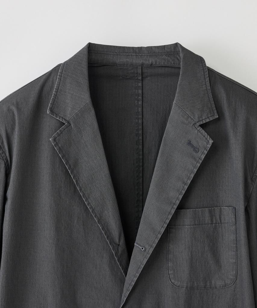 Блейзер Stco Diems из garment-washed рипстопа_Угольно-серый (негабаритный)_Djaxa63Osc