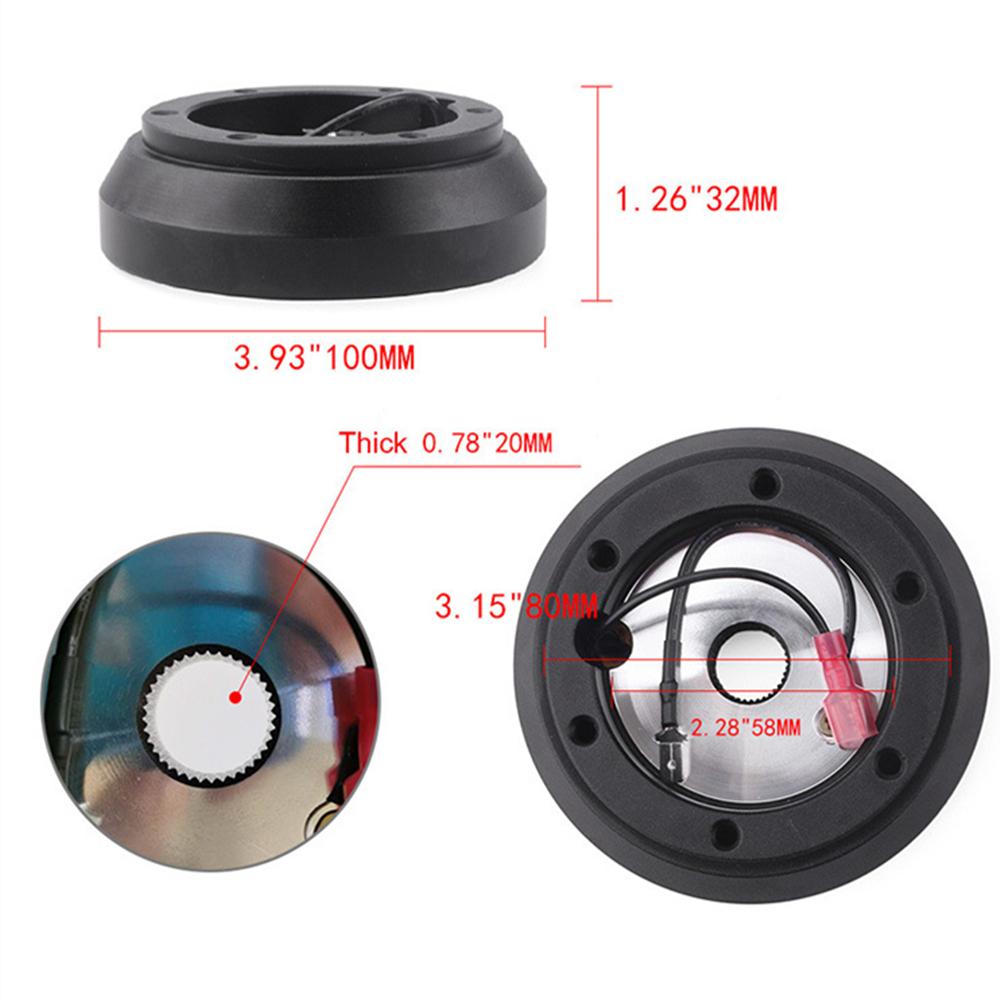 Steering Wheel Short Hub Adapter Boss Kit For Mazda Miata RX-7 Protege RX-7 RX-8
