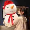 30CM Snowman Doll Plush Toys Stuffed Christmas Props Pillow Children Xmas Gift