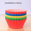 100 шт., бумажные стаканчики для кексов, вкладыш для кексов, коробка для выпечки, коробка для чашек, поднос для вечеринки, инструменты для украшения торта, декор для дня рождения