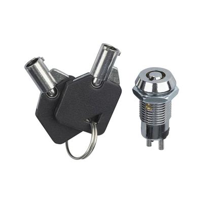 SPST Mini Key Switch Трубчатый ключ