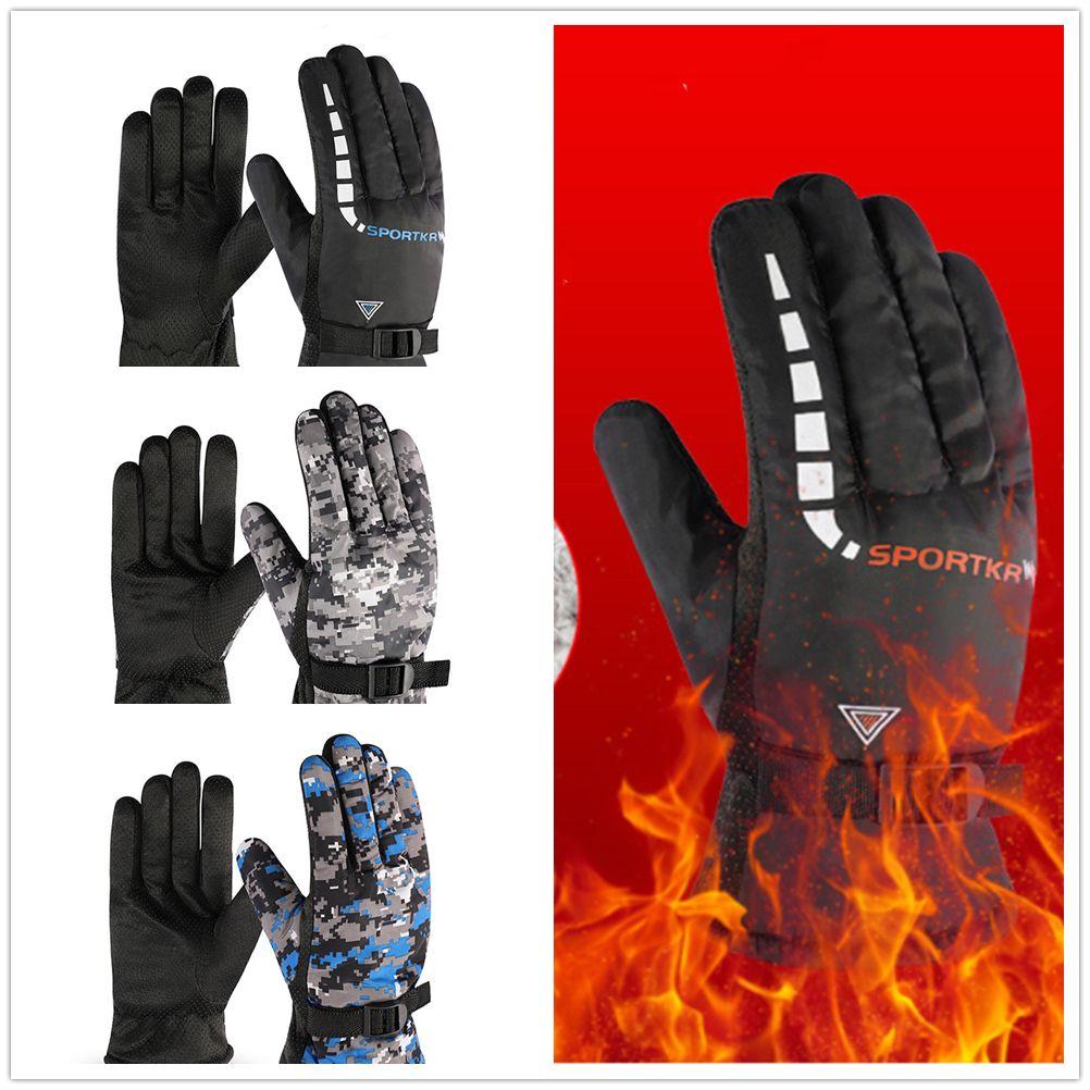 Men Women Riding Motorcycle Ultralight Waterproof Ski Gloves Warm Gloves