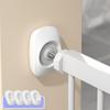 WOKE 4 Pcs Baby Safety Gate Wall Protector, Child & Pet Proof Wall Saver for Pressure Mounted Gate, Doorways, Walls, Stairs