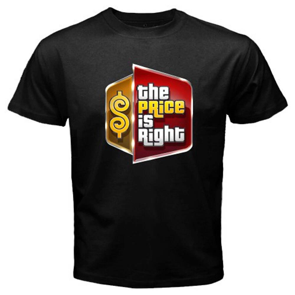 The Price is Right TV Show Men's Black Size S-5XL