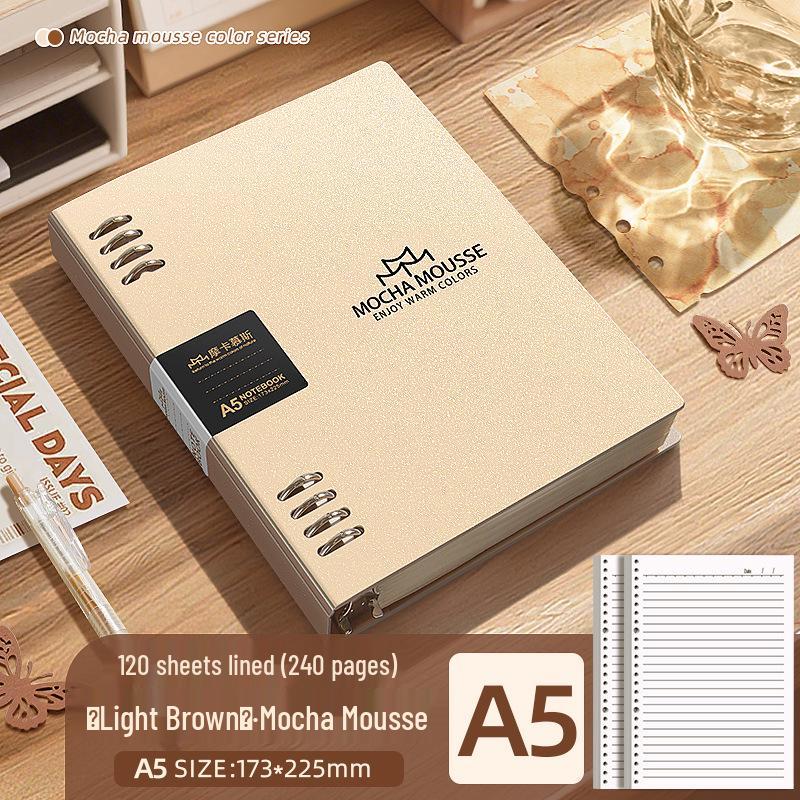 Минималистичный папку-регистратор на кольцах большой емкости: Незаменимо для студентов и офисных работников