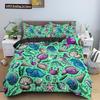 Shell Duvet Cover Set Starfish Crab Sea Animals Kawaii Polyester Comforter Cover For Kid Boys Girl Bedding Set King Full Size