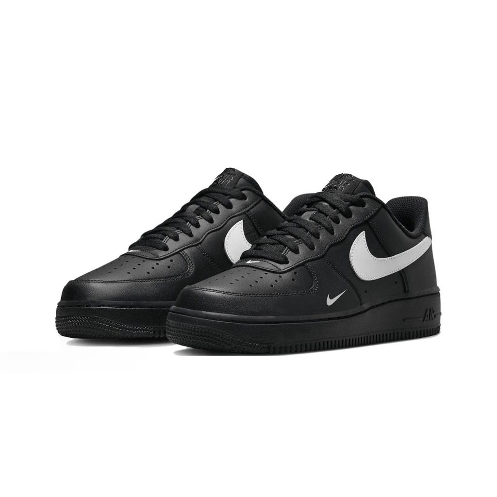 Nike Air Force 1 Abrasion Resistant Abrasion Resistant Low top Skateboard Shoes Unisex Black HF0022-100(Team578-)