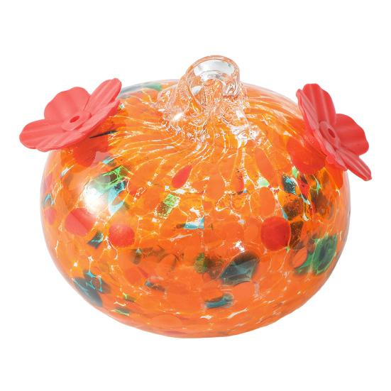 Кормушка для колибри из витражного стекла, каплевидная подвесная кормушка для птиц, кормушка для колибри с 2 цветочными отверстиями для кормления, для сада, двора