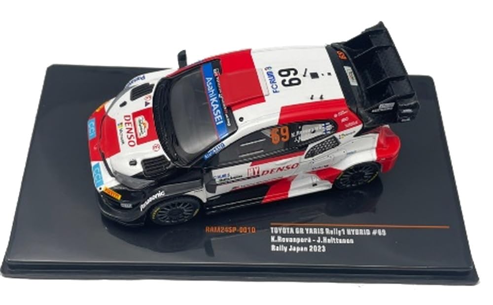 Международная торговая KB Модель Toyota GR Yaris Rally1 3-е место 2023 Ралли Япония Завершенный продукт 1/43 #69 K.Rovanpera RAM24SP-001D