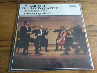 LP Запись SMETANA QUARTET - Вольфганг Амадей Моцарт, Струнный ква OX7008ND DENON 1975 Япония Классика Б/У