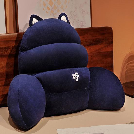 Подушка для чтения на кровати с поддержкой подлокотников на молнии. Супермягкая полностью заполненная спинка. Подушка для дивана и дивана.