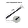 Metal Ball Head Phone Clip & Tripod Stand with Adjustable Crossbar for Live Streaming & Camera Setup