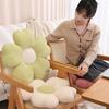 Cushion Pillow Comfortable Decorative Good Elasticity Unique Flower Plush Pillow Sofa Floor Cushion Household Supplies