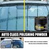 Полироль для автомобильных стекол Удаляет масляную пленку и царапины Полировальный порошок для удаления царапин на автомобиле 30 г