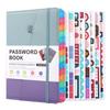 Cross-border A5 Password Book with Letter Labels for Secure Login Management