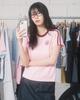 HAVISM W Llf Униформа Футболка с коротким рукавом S/S(розовый)