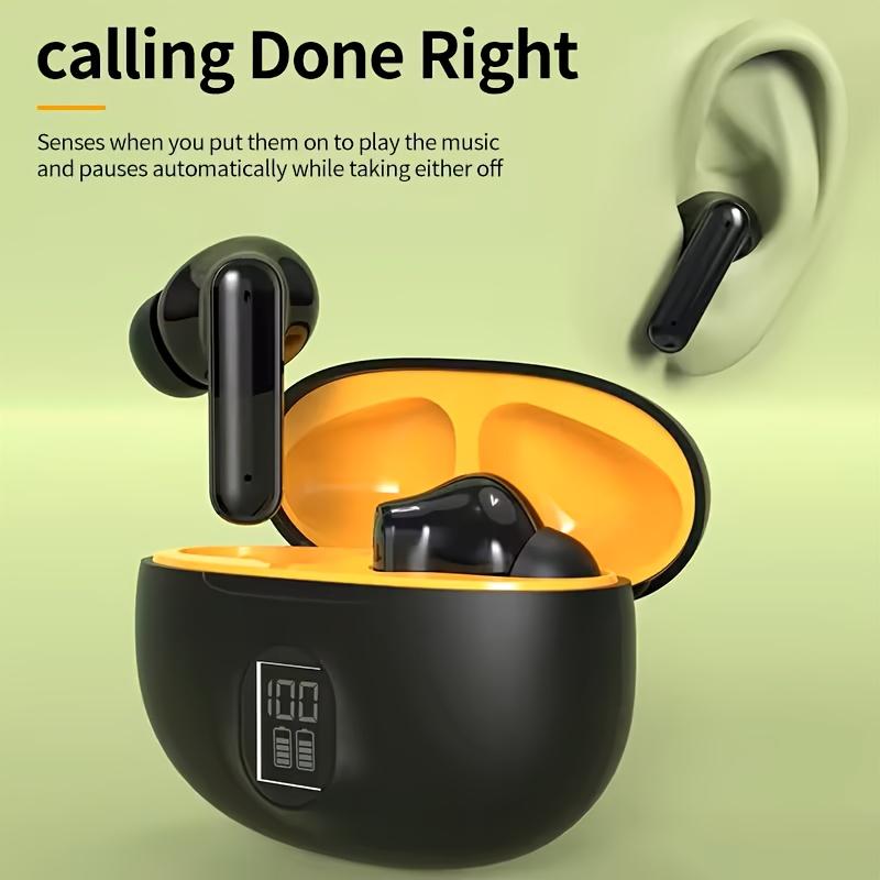 Xiaomi Bluetooth Wireless Touch Control Headphones Waterproof Earphone TWS Sports LED Display Headset with Mic For Xiaomi