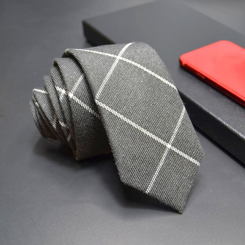 1PC Fashion Ties Imitation Wool Suits Narrow Necktie For Men New High Quality