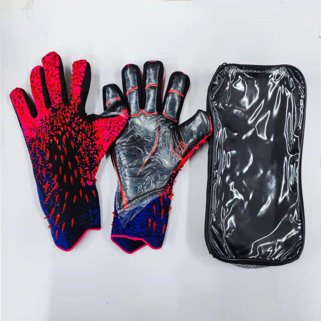 Football Goalkeeper Gloves Strong Grip for Soccer Goalie Goalkeeper Gloves with Size 6/7/8/9/10 Football Gloves for Adult