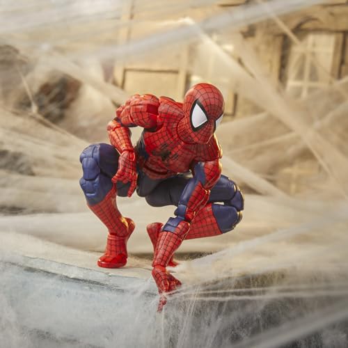 Hasbro Marvel Legends Maximum Series Человек-паук, Делюкс коллекционная фигурка Человека-паука из комиксов 15 см с невероятной артикуляцией и потрясающим