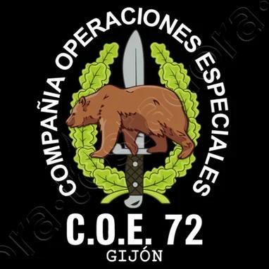 Spanish Legion COE 72 Gijon Mod1 Special Operations Emblem TShirt Summer Cotton Oneck Mens Short Sleeve TShirt New S3XL