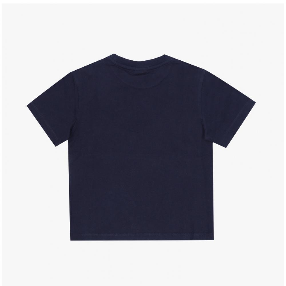 Maison KiTsune Детская футболка с нашивкой-лисой 0413