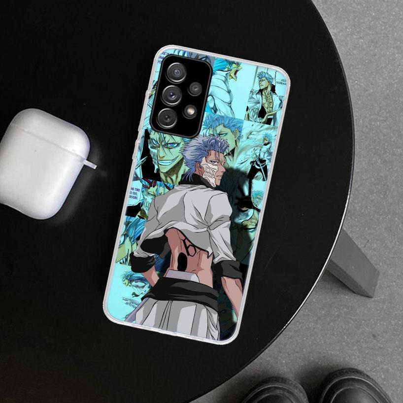 Чехол для телефона Grimmjow 6 Bleach для Samsung Galaxy A12 A22 A32 A52 A72 A02S A51 A50S A31 A20S A10S Note 20 Ultra 10 Plus Gala