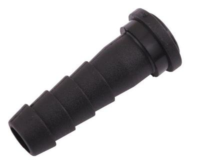 Straight Hose Connector with Flat Mounting for 3/8" Nut for 10 Hose ARAG
