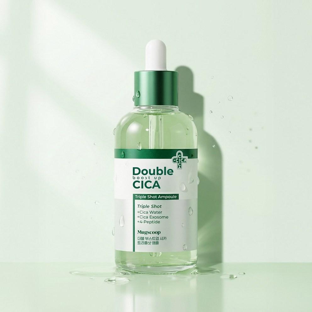 [Mugscup] Cica 250 000 PPM Экзосома Увлажняющая Сияющая Подтягивающая Сыворотка, 120 мл, 1 шт.