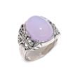 Pink Chalcedony Gemstone 925 Sterling Silver Jewelry Ring Size 7