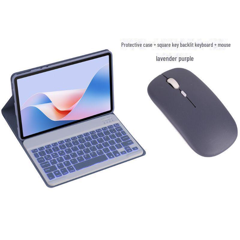 Bluetooth Keyboard Case for Lenovo M10 Plus Gen 3 10.6" Tablet (TB125F)