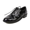Fashion 2025 Spring Shoes Woman Oxford Shoes Pu Leather Lace Up Casual Shoes Platform Work Shoes Brown Black Flats Zapatos Mujer
