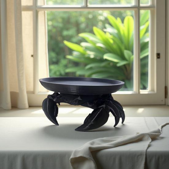 Yousheng 3D печатный лоток для крабов многоцелевой поднос для хранения ювелирных изделий безделушка ключи фигурка краба домашний офис кухня настольное украшение орнамент