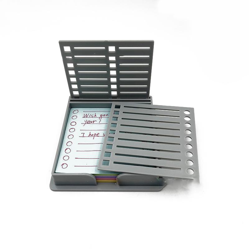 Органайзер для липких блокнотов Держатель для блокнота Органайзер для липких заметок с трафаретом Ежедневник Держатель для списка дел Для студентов Учителей Для