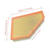 2pcs 13717797465 Car Air Filter for BMW X1 3 Series 335d 330d 325d 320d 318d E84 E90 E81 Air Filter Element
