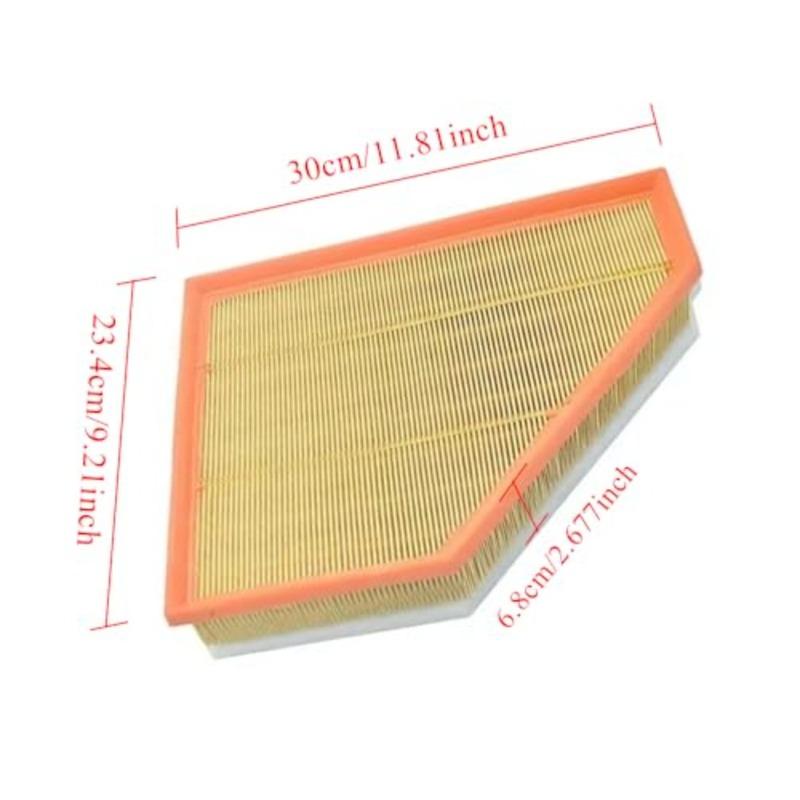 2pcs 13717797465 Car Air Filter for BMW X1 3 Series 335d 330d 325d 320d 318d E84 E90 E81 Air Filter Element
