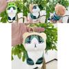 Adorable Plush Cat Keychain Unique Plush Doll Toy Colorful Backpack Charm Gift For All