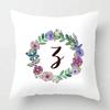 Home Decor Letter Pattern Pillowcase Bedroom Living Room Sofa Cushion Cover