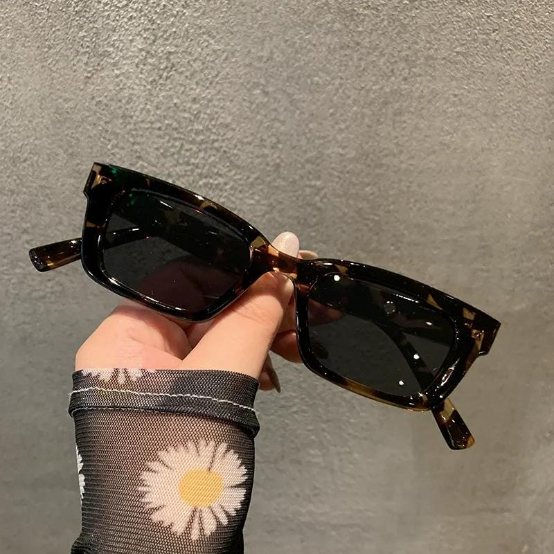 Солнцезащитные очки Женские Прямоугольные Винтажные Женские Очки Кошачий глаз Водитель Ретро Очки Солнцезащитные очки Очки Бренд Дизайнер