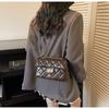 IELGY Ladies Messenger Bag Fashionable All-Match Diamond Chain Spring Summer One-Shoulder Underarm Small Square Bag