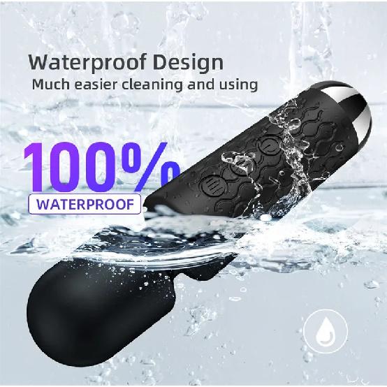 20 Modes Strong Vibration Mini Vibrator USB Charging AV Stick Rod Massager Clitoris G-Spot Vibrators Sex Toy For Women Adults 18