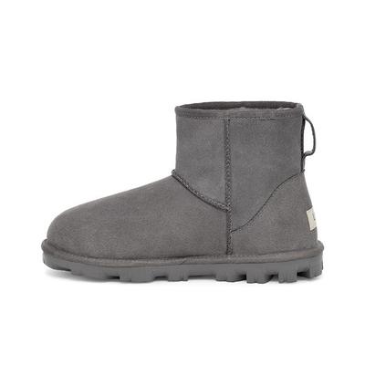 Женские сапоги Essential Mini Classic Plush Snow Boots Charcoal 1115030-CHRC