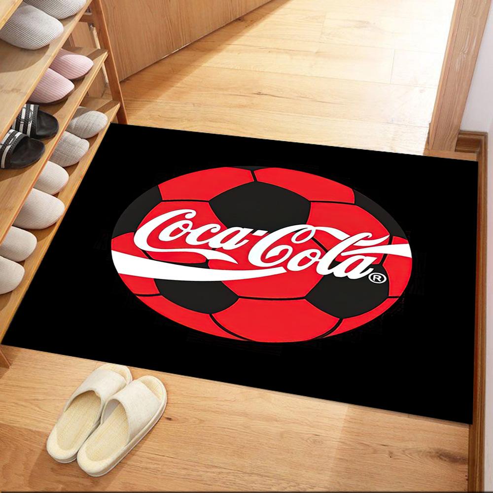 Квадратные коврики Coca-cola Classic с крышками — отличный выбор для гостиных, спален, домашнего декора и в качестве подарков.