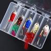 Fishing Baits Set 5pcs Box Jigings Spinner Fishing Lures Bass CrankBait Crank Bait Tackle