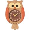 Asahikawa Furniture Kobo Pecker Owl Clock F60