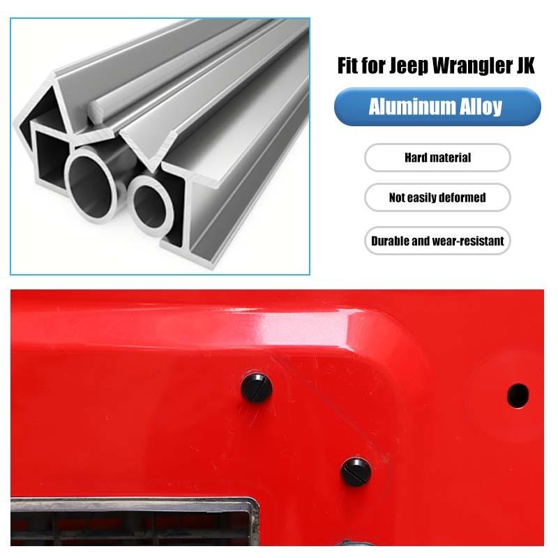 Car Spare Tire Bracket Hole Decorative Screws For Jeep Wrangler JK For Jeep JL For Ford Bronco Exterior Accessories