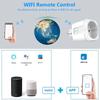 Умная вилка Tuya WiFi/ZigBee EU 16A/20A Сверхмощная розетка с монитором мощности, таймером, дистанционным голосовым управлением для водонагревателя, кондиционера, бытовой техники