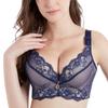 Add Two Cup Brassiere Underwire Push Up Padded Bras for Women Lace Plus Size Bra