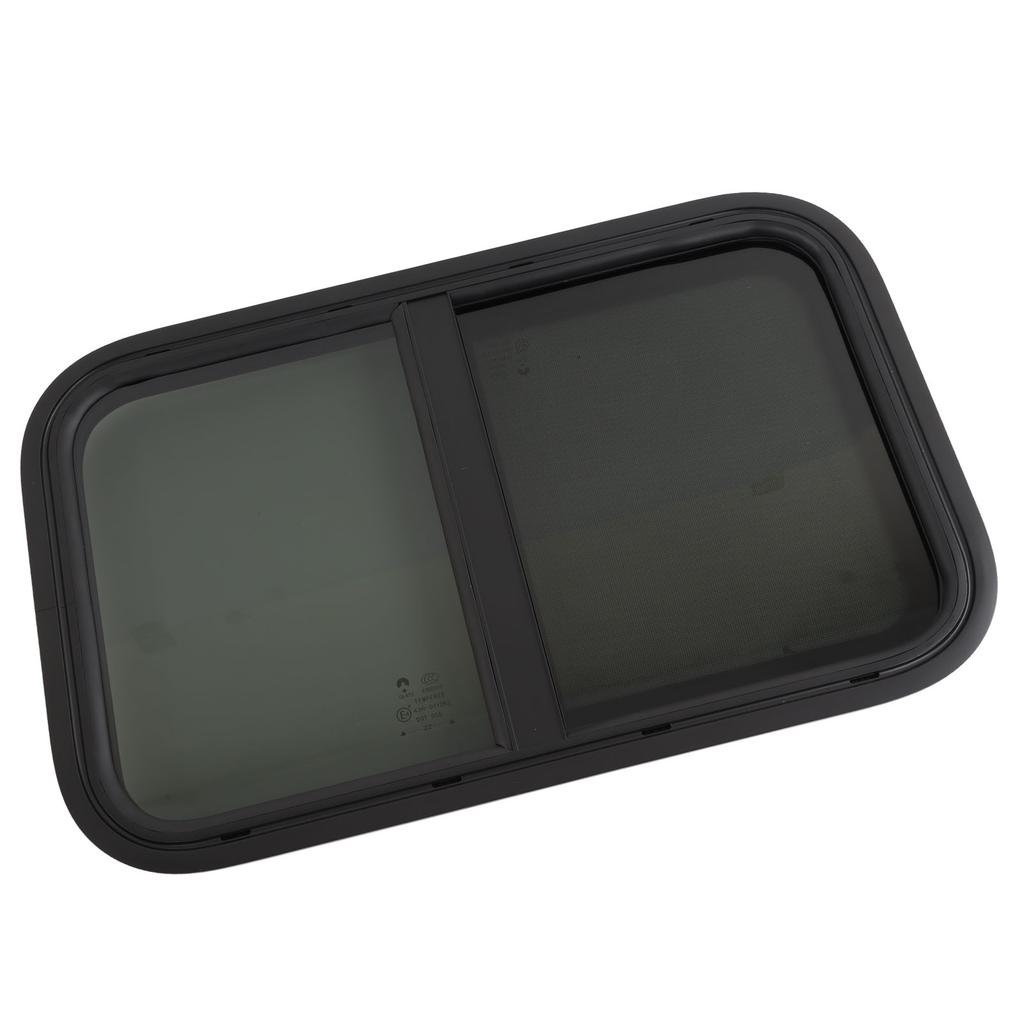 Окно для автофургона, горизонтальное, вертикальное, закругленное, с сеткой от насекомых, дренажное отверстие для автодома 645x415 мм